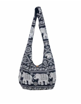 Black Elephant Handbag Black